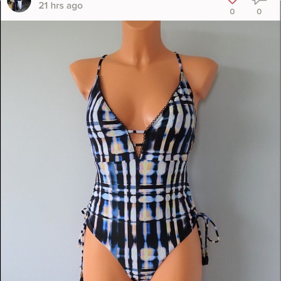 LUCKY BRAND NWT One Piece Solstice Canyon Swimsuit - Picture 1 of 2